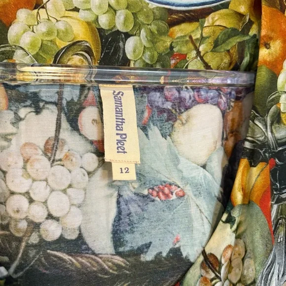 Samantha Pleet banquet dress in harvest print - Picture 9 of 13